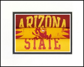 Arizona State Sun Devils Vintage T-Shirt Sports Art